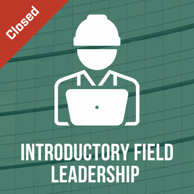 WMCI's Introductory Field Leadership Course is now closed.