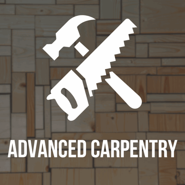 Advanced Carpentry training course thumbnail.