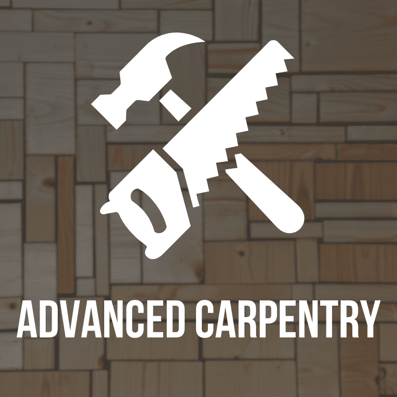 Advanced Carpentry training course thumbnail.