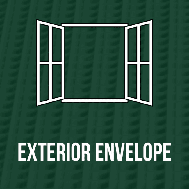 WMCI course thumbnail for the introductory level Exterior Envelope course.