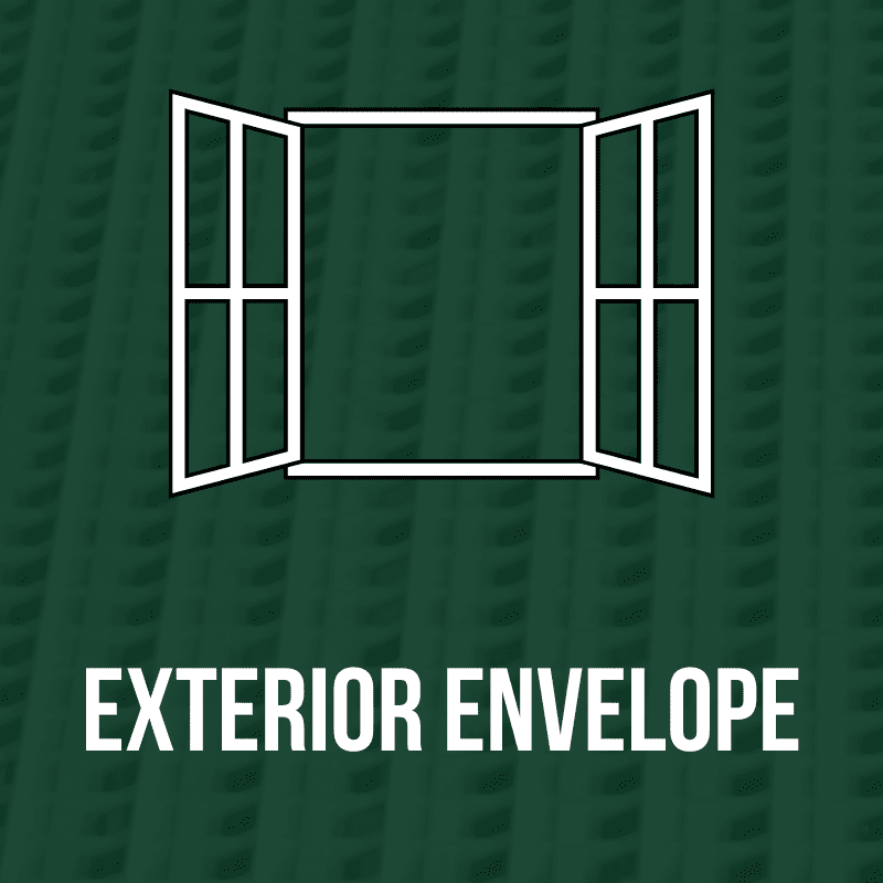 WMCI course thumbnail for the introductory level Exterior Envelope course.
