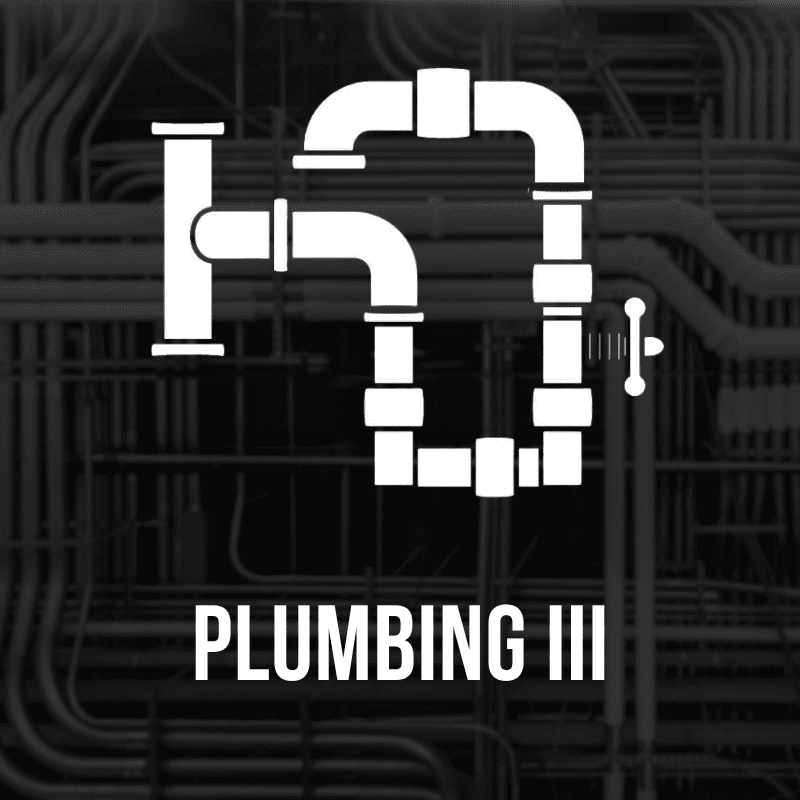 Course thumbnail for WMCI's higher level commercial construction plumbing 3 training.