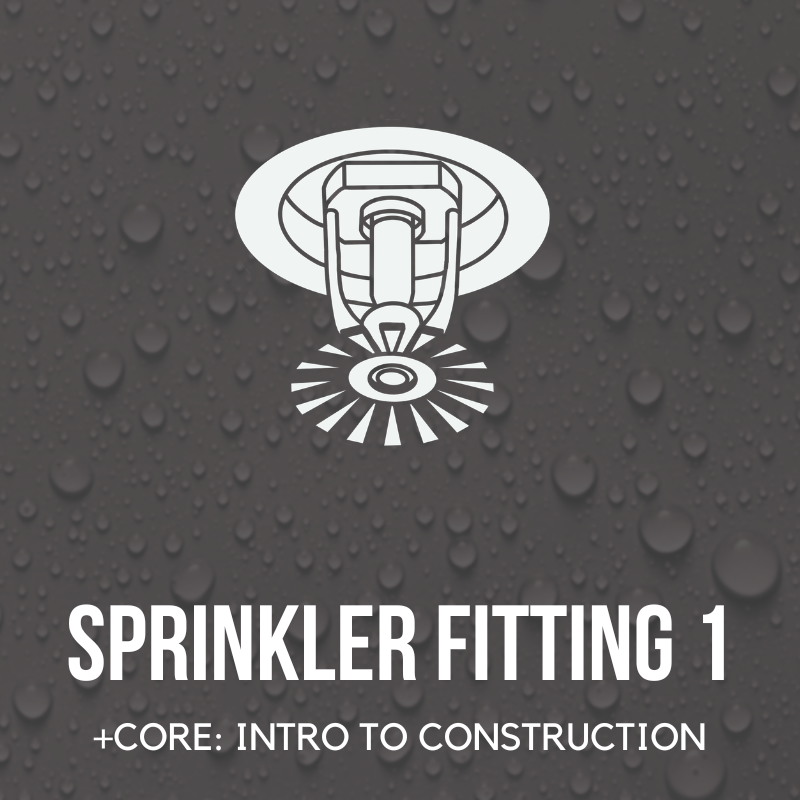 WMCI's Sprinkler Fitting 1 class