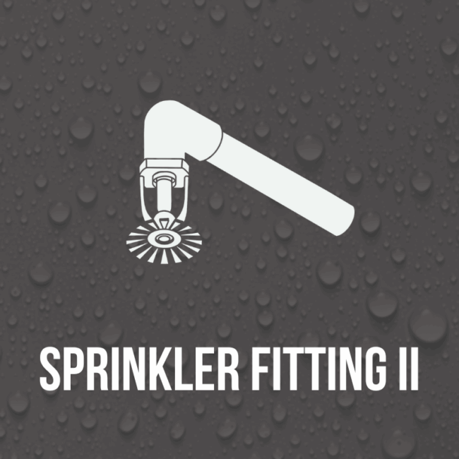 WMCI course header for level 2 sprinkler fitting course