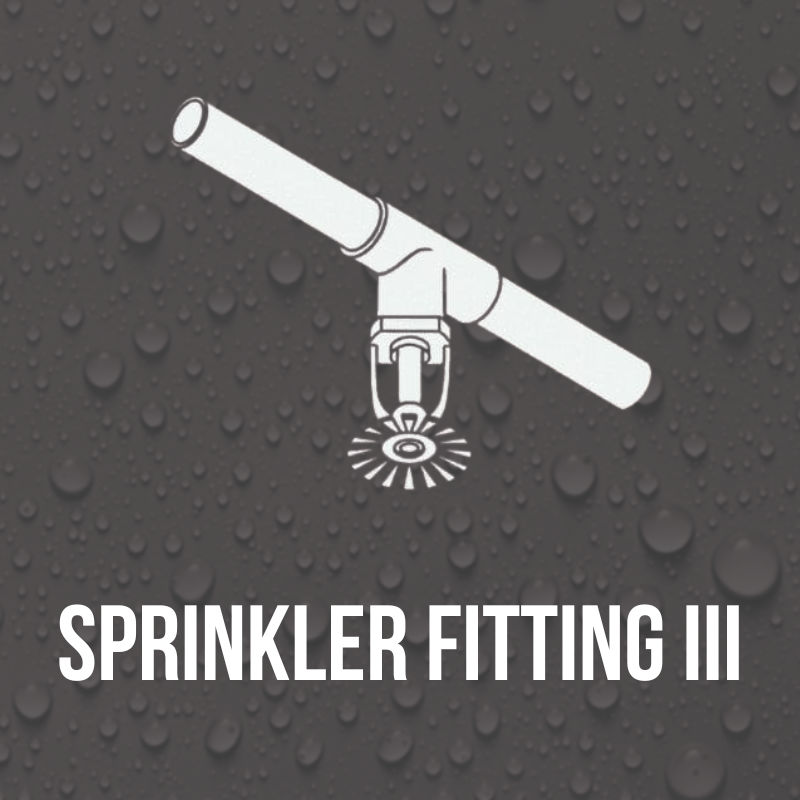 WMCI course header for level 3 sprinkler fitting course