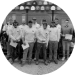 Group of WMCI students at their graduation ceremony