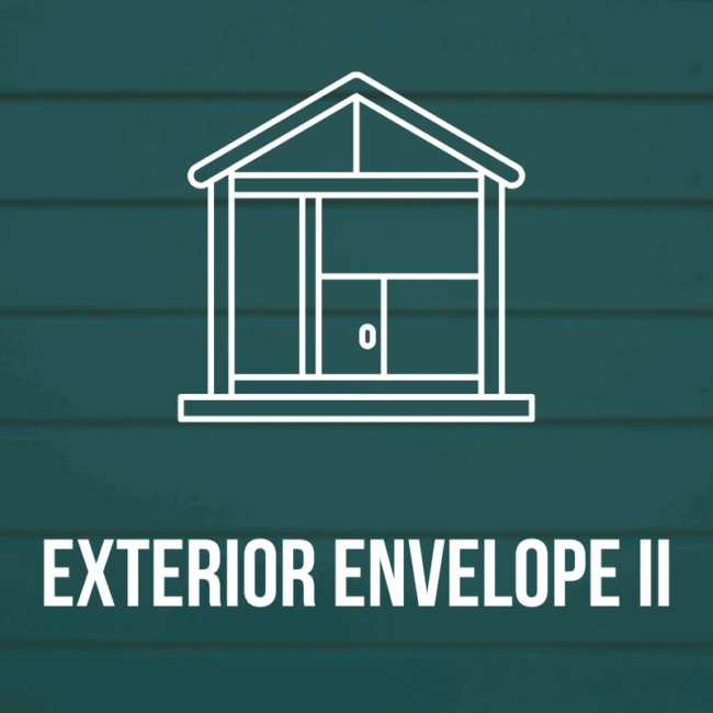WMCI course thumbnail for the Exterior Envelope level 2 course.