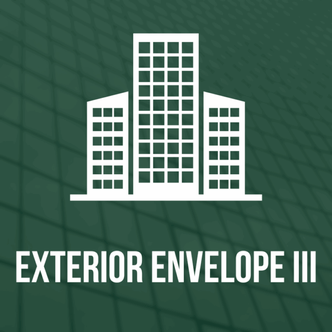 WMCI course thumbnail for the Exterior Envelope 2 level course.
