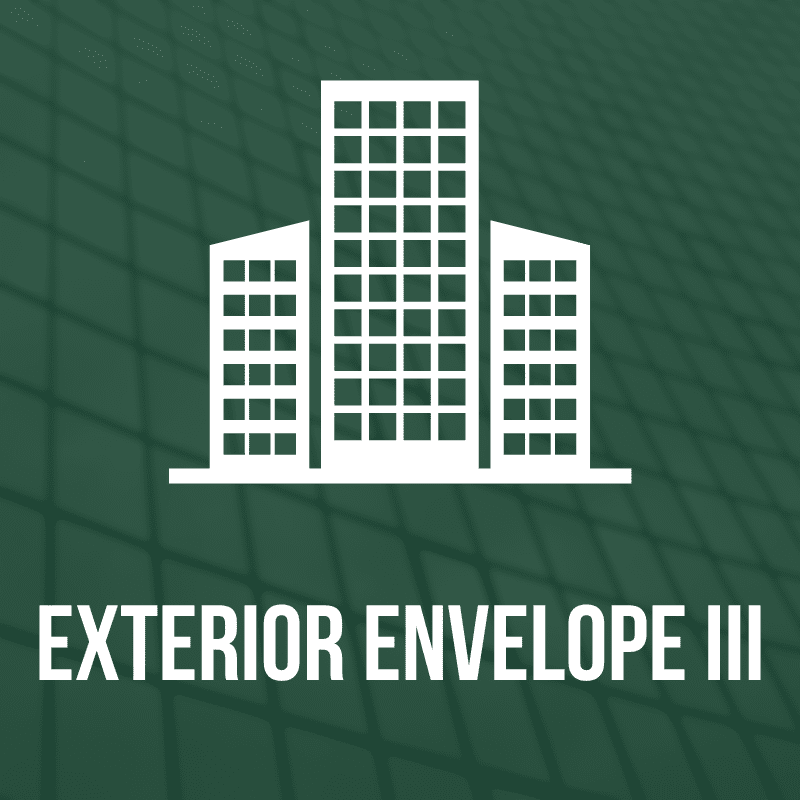 WMCI course thumbnail for the Exterior Envelope 2 level course.