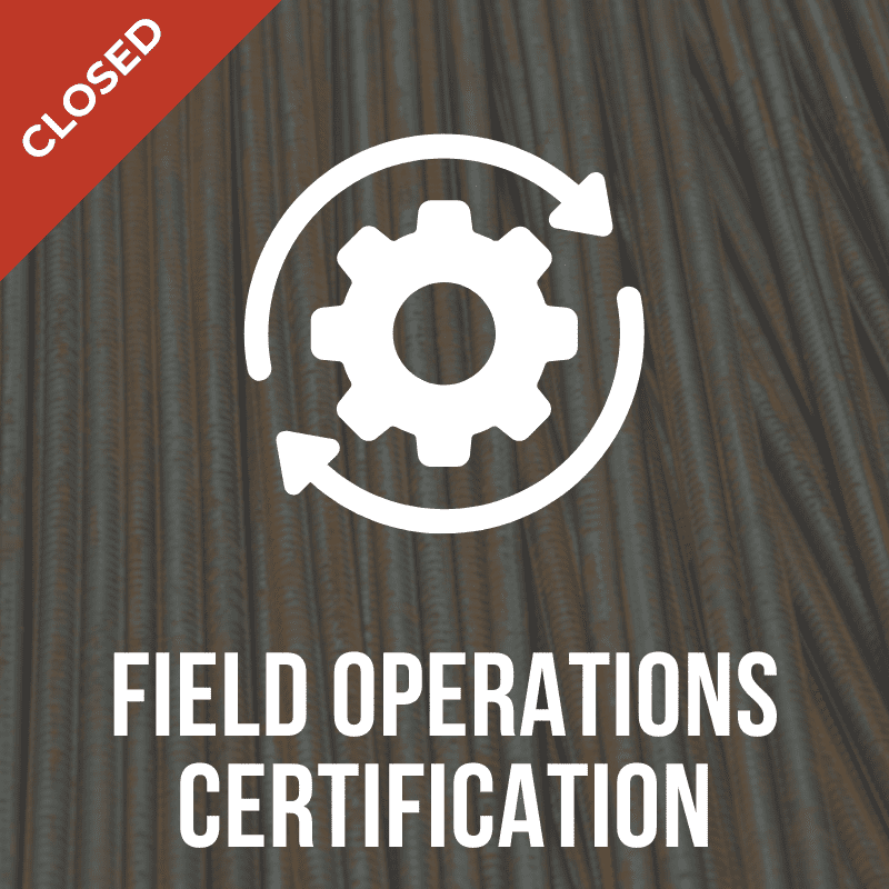 Field Operations is closed.