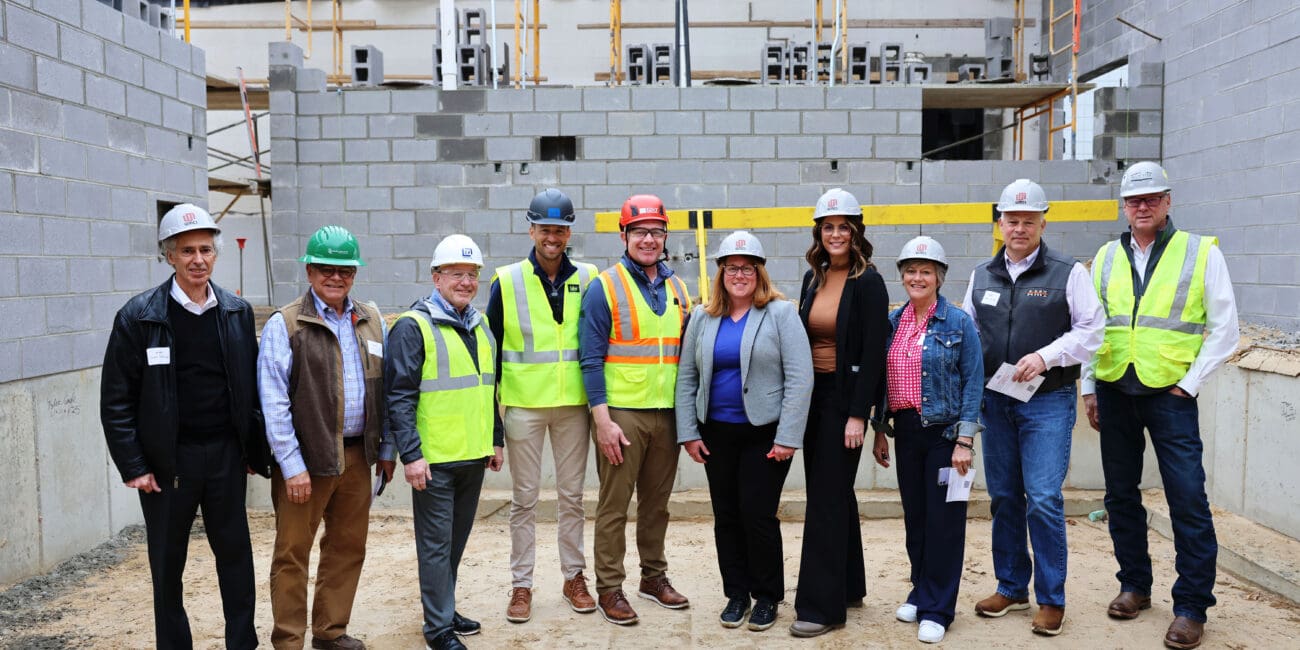 Group of WMCI team members and community leaders at WMCI 2024 groundbreaking