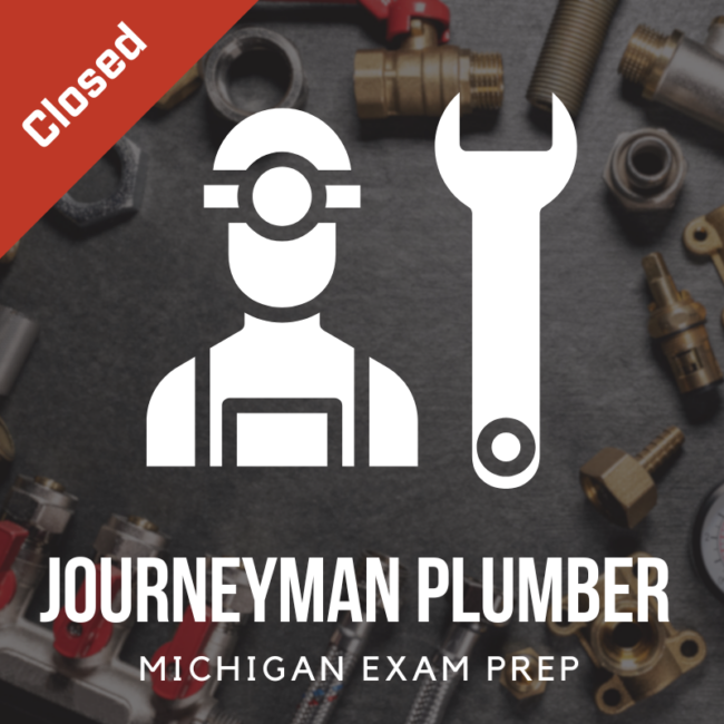 Course thumbnail for WMCI's Michigan Journeyman Plumbing Exam Prep workshop.