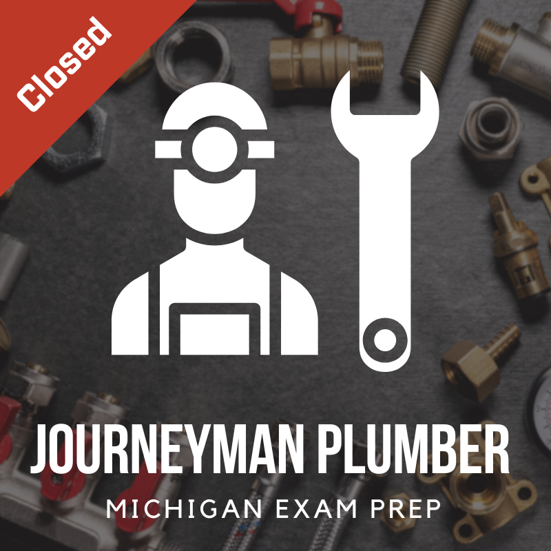 Course thumbnail for WMCI's Michigan Journeyman Plumbing Exam Prep workshop.