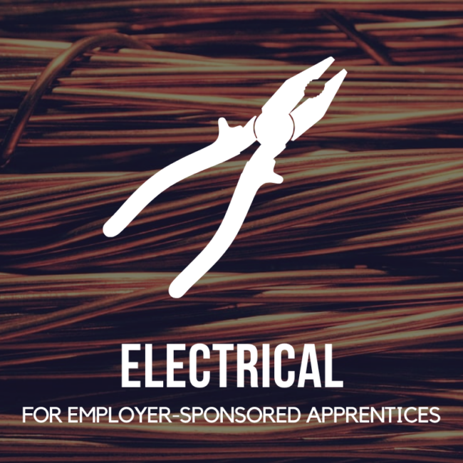 WMCI's Electrical course for Currently employed apprentices