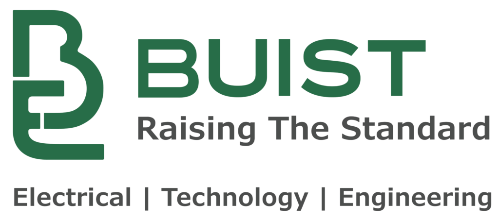 Logo for Buist Electric.