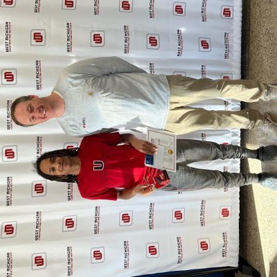 high school student marquis at wmci graduation